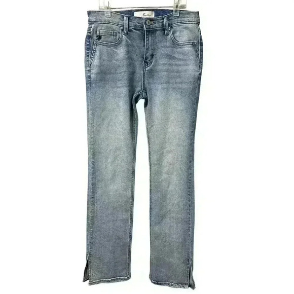 Women’s Kancan Straight Leg Light Wash Mid-Rise Jeans Size 3 / 25 - Picture 1 of 7